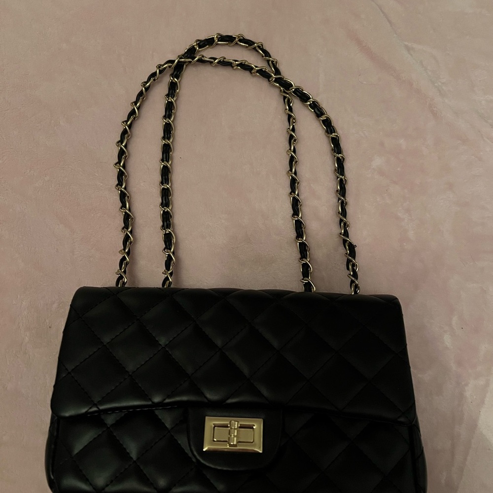 Quilted Leather Shoulder Bag